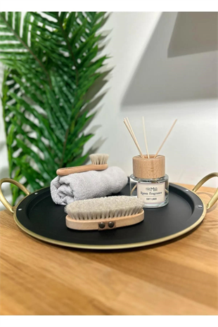 The Mia Galvin Tepsi Siyah 48x40 cm GLN0083 