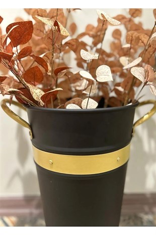 The Mia Galvin Vazo Siyah 40 cm GLN0075 