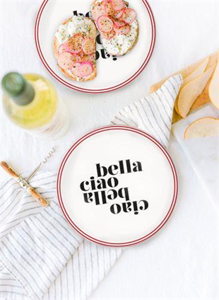 The Mia Hype Pasta Tabağı 19 cm HYP001 