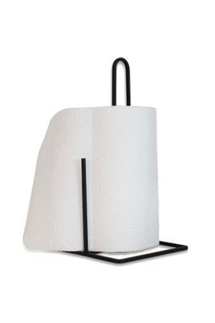 The Mia Kağıt Havluluk -Siyah - 30x15x15 Cm GLV0688 