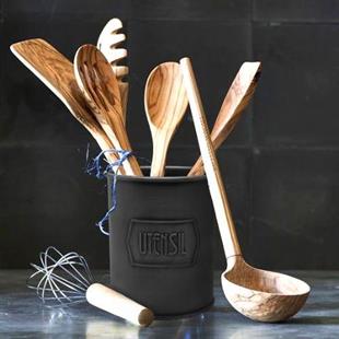 The Mia Kaşıklık 13 x 11 Cm - Siyah GLV0611 