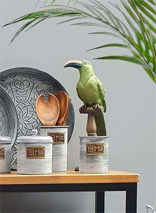 The Mia Kaşıklık 13 x 11 Cm - Stone STN0009 