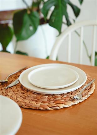 The Mia Luz Pasta Tabağı 6lı Set 19 cm 