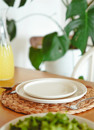 The Mia Luz Pasta Tabağı 6lı Set 19 cm 