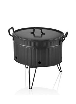 The Mia Mangal / Barbekü 37 x 44 x 31 Siyah GLV0701 