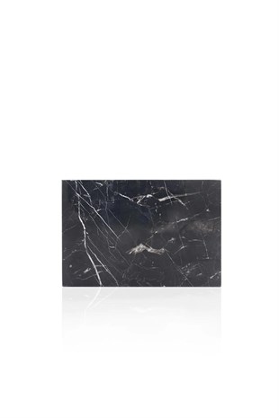 The Mia Marbre Mermer Siyah 30x20 cm Servis MER0022 