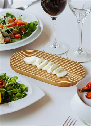 The Mia Natura Bambu Servis Sunum 29x15 cm NTR0020 