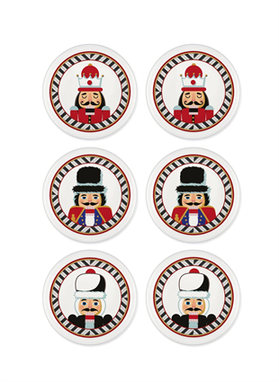 The Mia Nutcracker Çerezlik 6 Parça 10 cm New027 