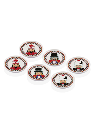 The Mia Nutcracker Çerezlik 6 Parça 10 cm New027 