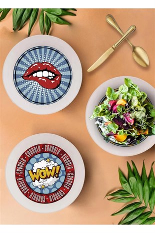 The Mia Popart Lips Salata Kasesi 23 x 6 cm Pop055 