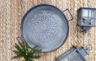 The Mia Tepsi 47 x 37 Cm - Stone STN0022 