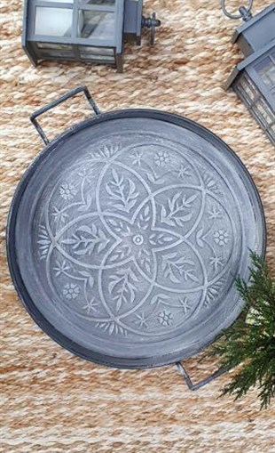 The Mia Tepsi 52 x 42 Cm - Stone STN0023 