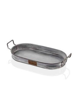 The Mia Tepsi 54 x 23 Cm - Stone STN0024 