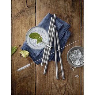 WMF Baric Çelik Pipet 18 cm 6lı 3201019417 