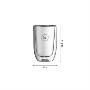 WMF Barista Cam Kahve Bardağı 2li 3201112011 