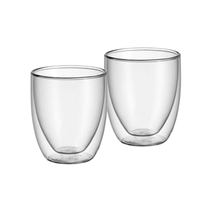 WMF Cappucino Bardağı Cam 2li 3201001622 