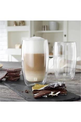 Zwilling 395000780 Çift Camlı 2li Latte Macchiato Bardağı 350 Ml 