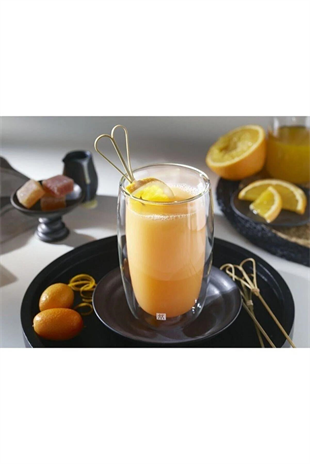 Zwilling 395000780 Çift Camlı 2li Latte Macchiato Bardağı 350 Ml 