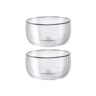 Zwilling 395000790 Çift Camlı 2li Tatlı Kasesi 