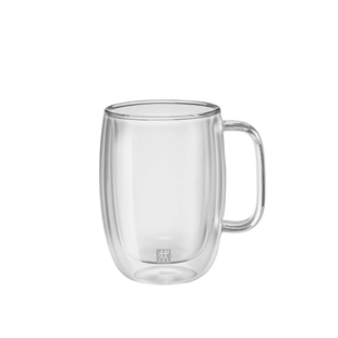Zwilling 395001140 Çift Camlı 2li Kulplu Latte Macchiato Bardağı 350 ML 