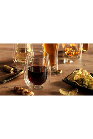 Zwilling 395002170 Sorrento Çift Camlı 350 Ml 2li Bardak Seti 