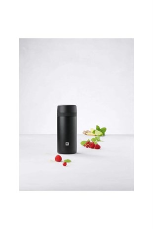 Zwilling 395005120 Süzgeçli Termos 420 Ml Siyah 