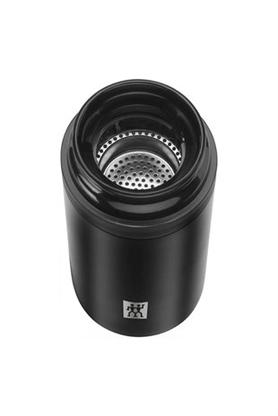 Zwilling 395005120 Süzgeçli Termos 420 Ml Siyah 