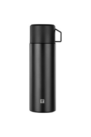 Zwilling 395005140 Bardaklı Termos, 1 Lt | Siyah 