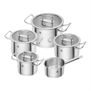 Zwilling 651200050 Pro Paslanmaz Çelik Tencere Seti 5 Parça 