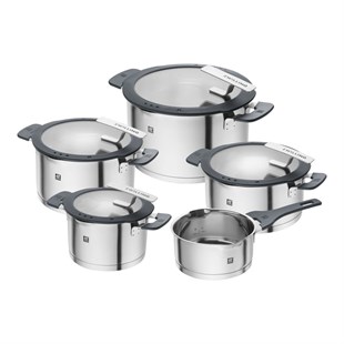 Zwilling 668700050 Simplify 5 Parça Çelik Tencere Seti 