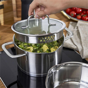Zwilling 669200050 Trueflow 5 Parça Tencere Seti Paslanmaz Çelik 