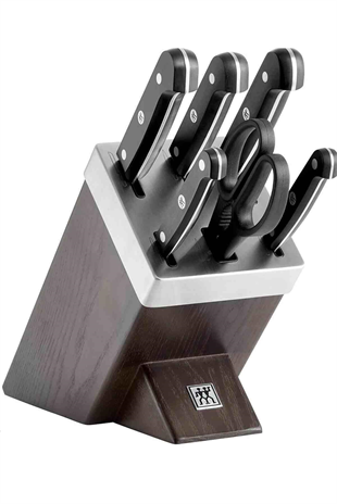 Zwilling Gourmet Kendinden Bilemeli Bıçak Bloklu 7 Parça Bıçak Seti 36133-000-0 
