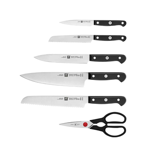 Zwilling Gourmet Kendinden Bilemeli Bıçak Bloklu 7 Parça Bıçak Seti 36133-000-0 