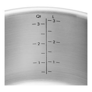Zwilling Pure Tencere Tava Seti Paslanmaz Çelik 5 Parça 1028858 