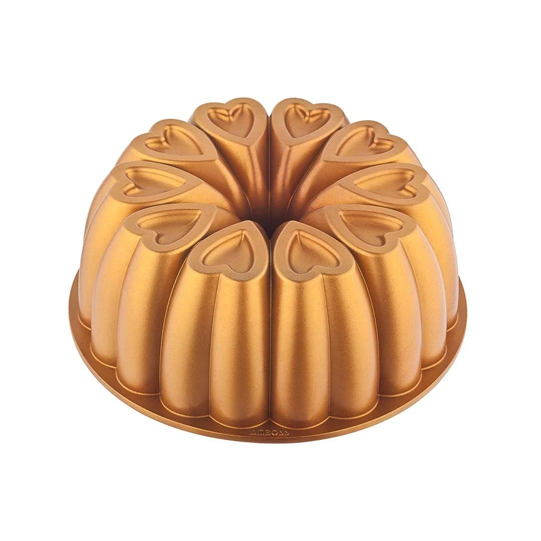 Amboss Ametist Döküm Kek Kalıbı 26 Cm Sarı Ame-7722 