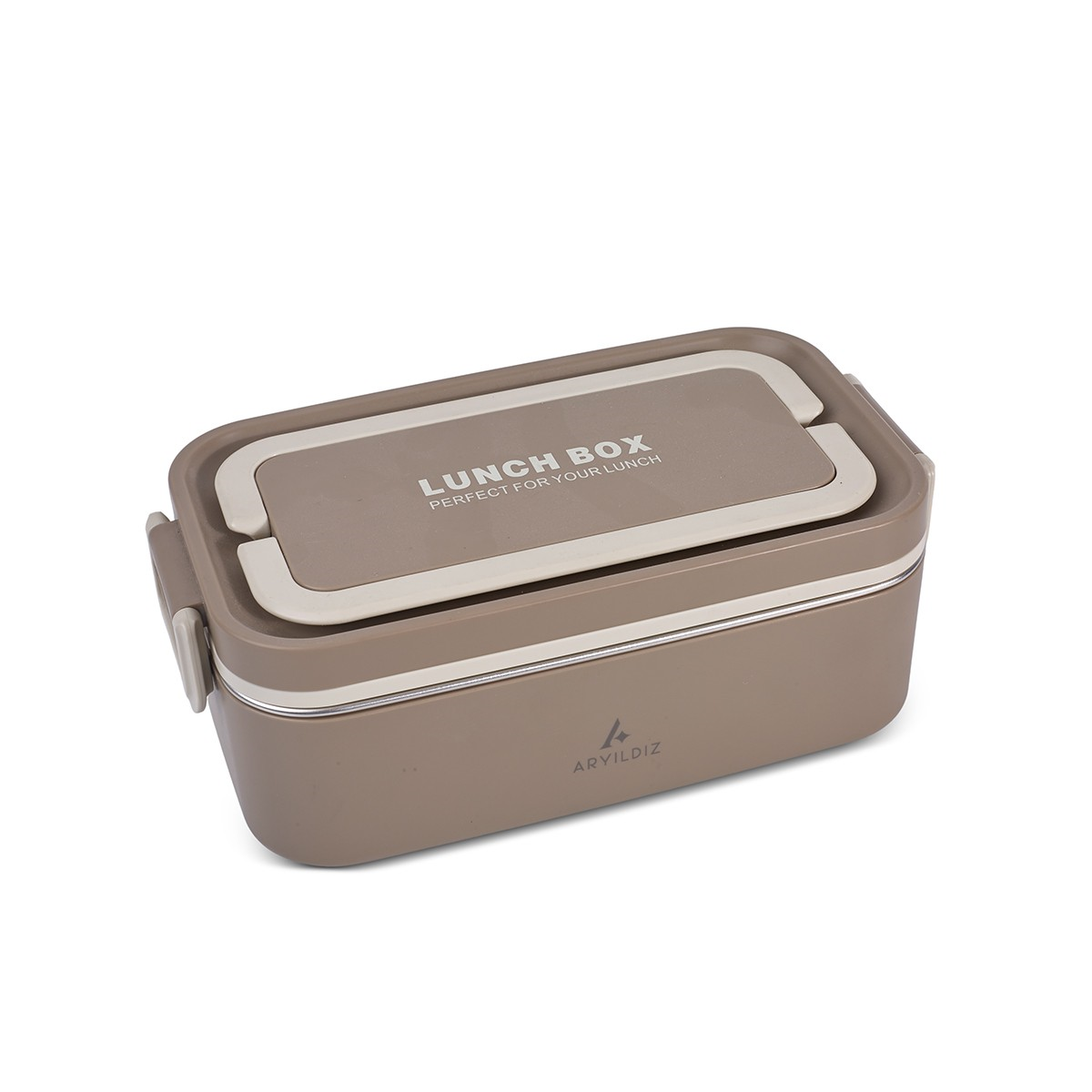 Aryıldız Bento Lunch Box Yemek Termosu Haki 2 Bölmeli Ar262191 