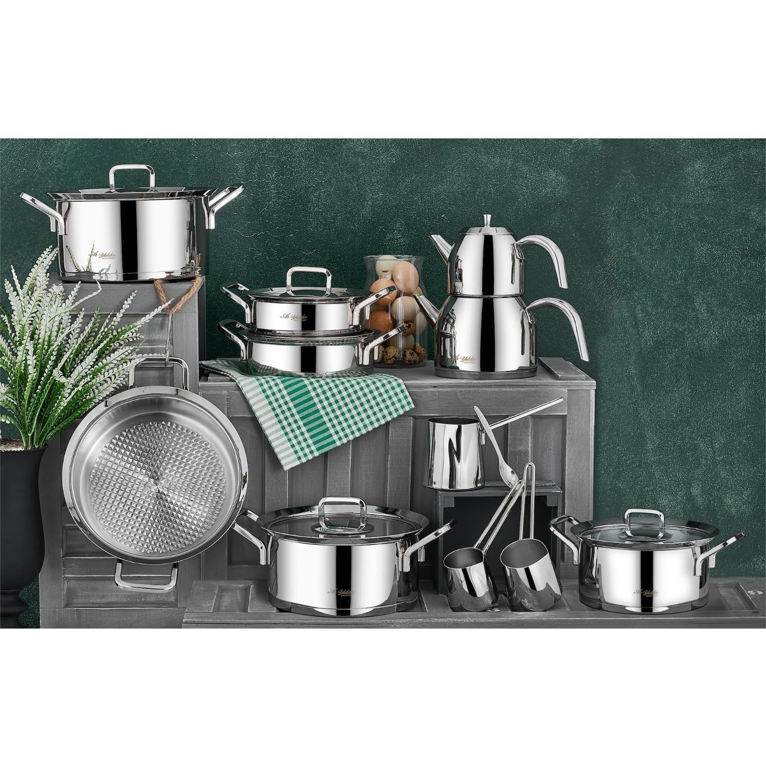 Aryıldız Chef Prestige 20 Parça Çeyiz İdeal Tencere Set 