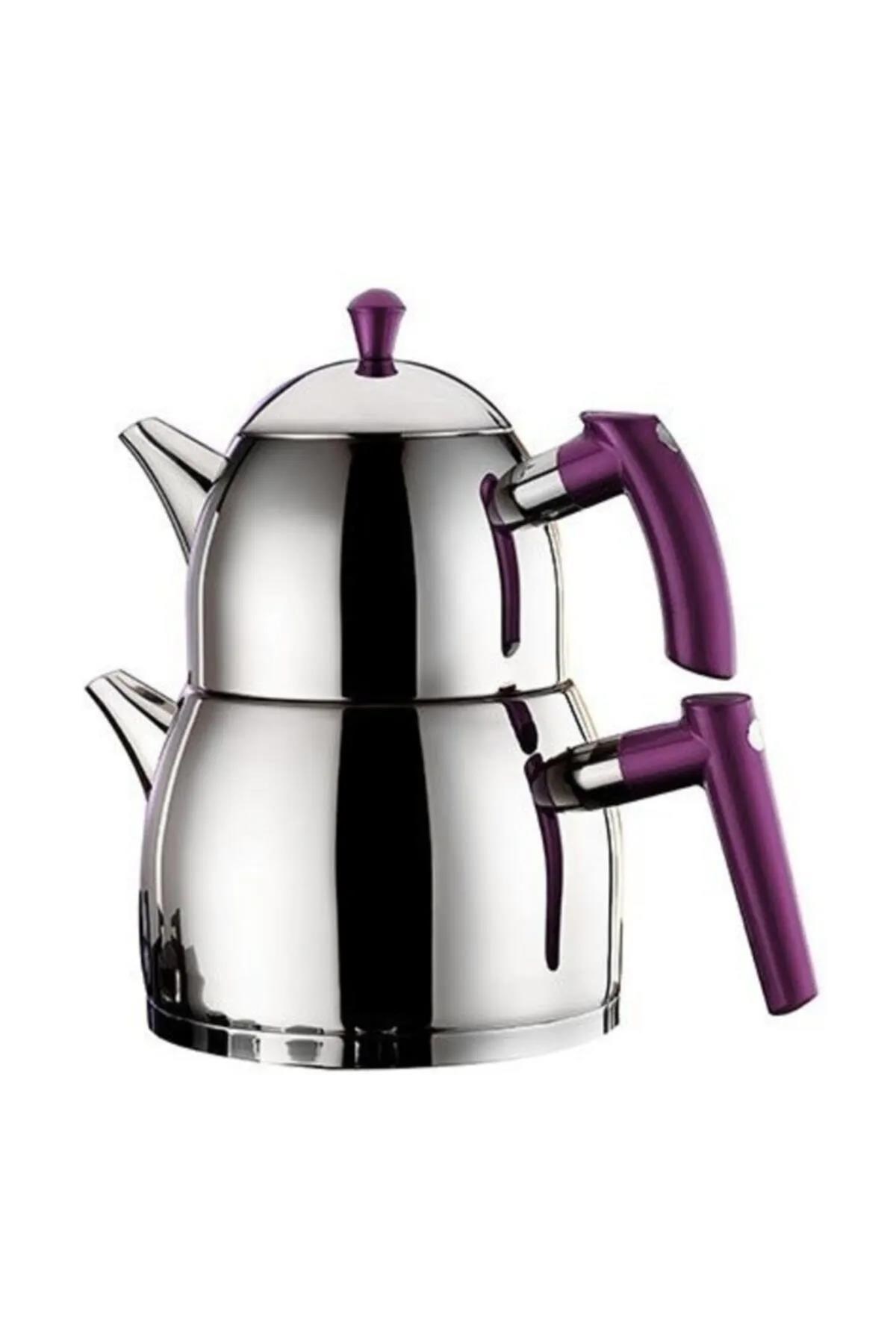 Aryıldız Large Purple Büyük Çaydanlık 