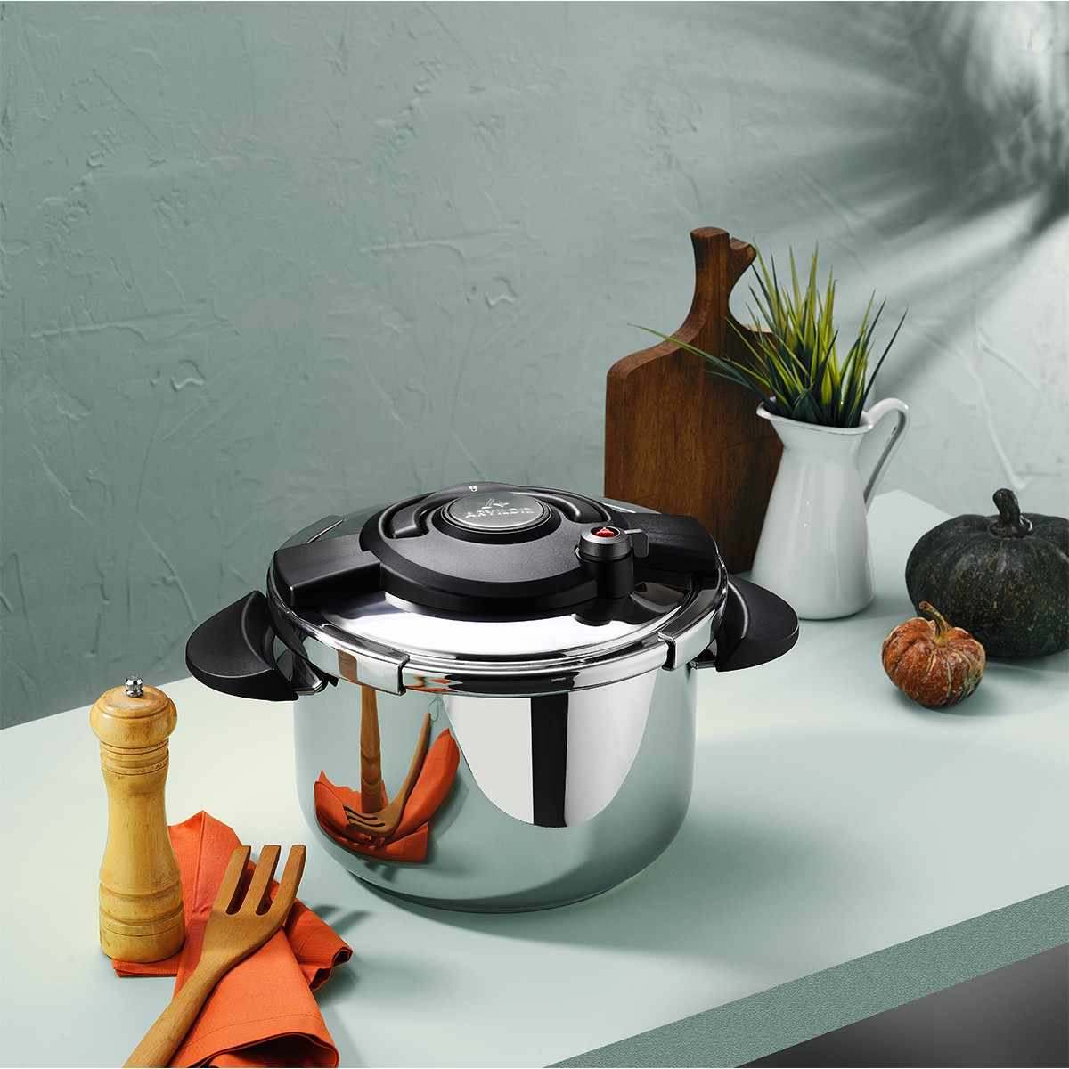 Aryıldız Touch & Cook Düdüklü Tencere 10 Litre Ar263273 