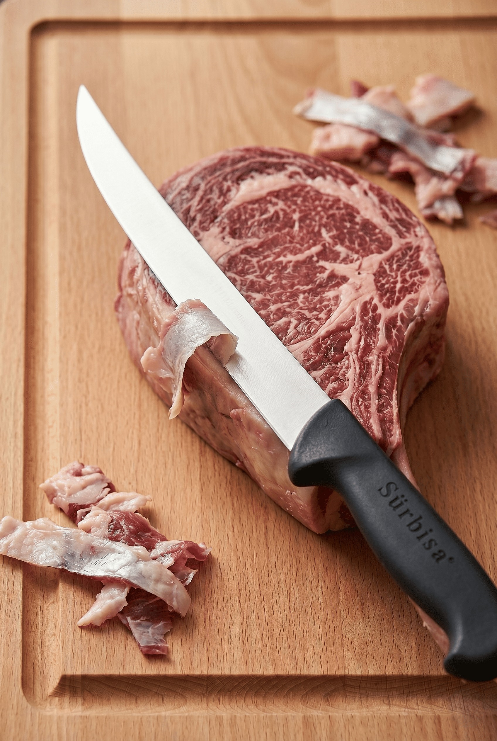 Et Açma Trimleme Dilimleme Bıçağı Nusret Bıçağı Fleto Kasap Bıçak Et Doğrama Sürmene Sürbisa 61123 
