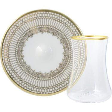 Evaliza Crown 6 Kişilik Çay Fincan Takımı 44169 