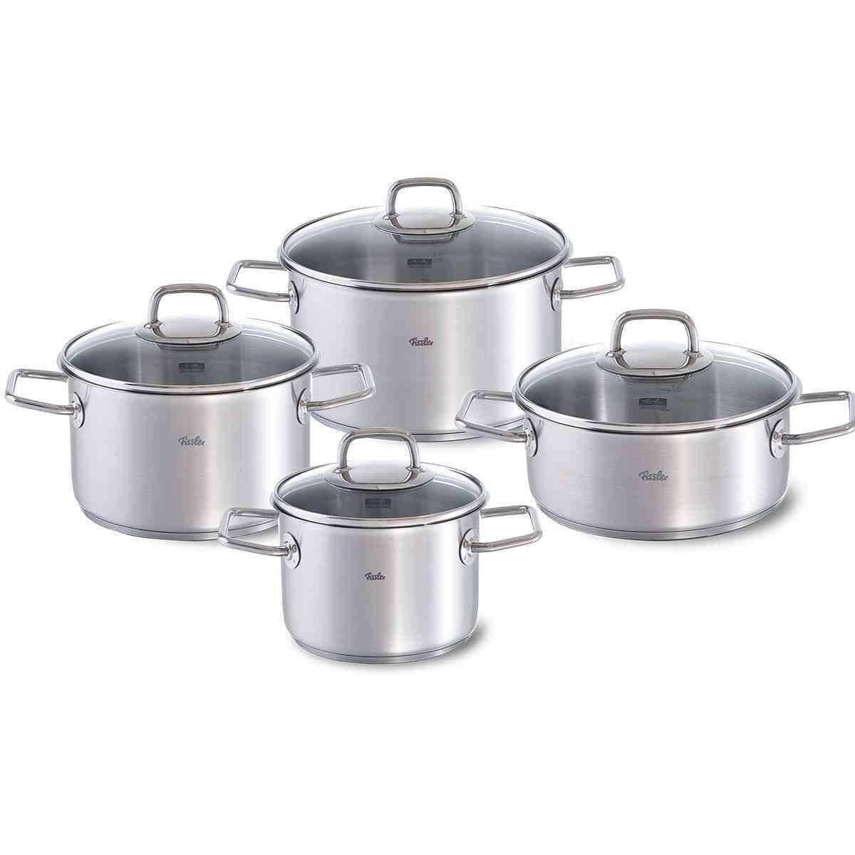 Fissler Viseo Çelik Tencere Seti 8 Parça 