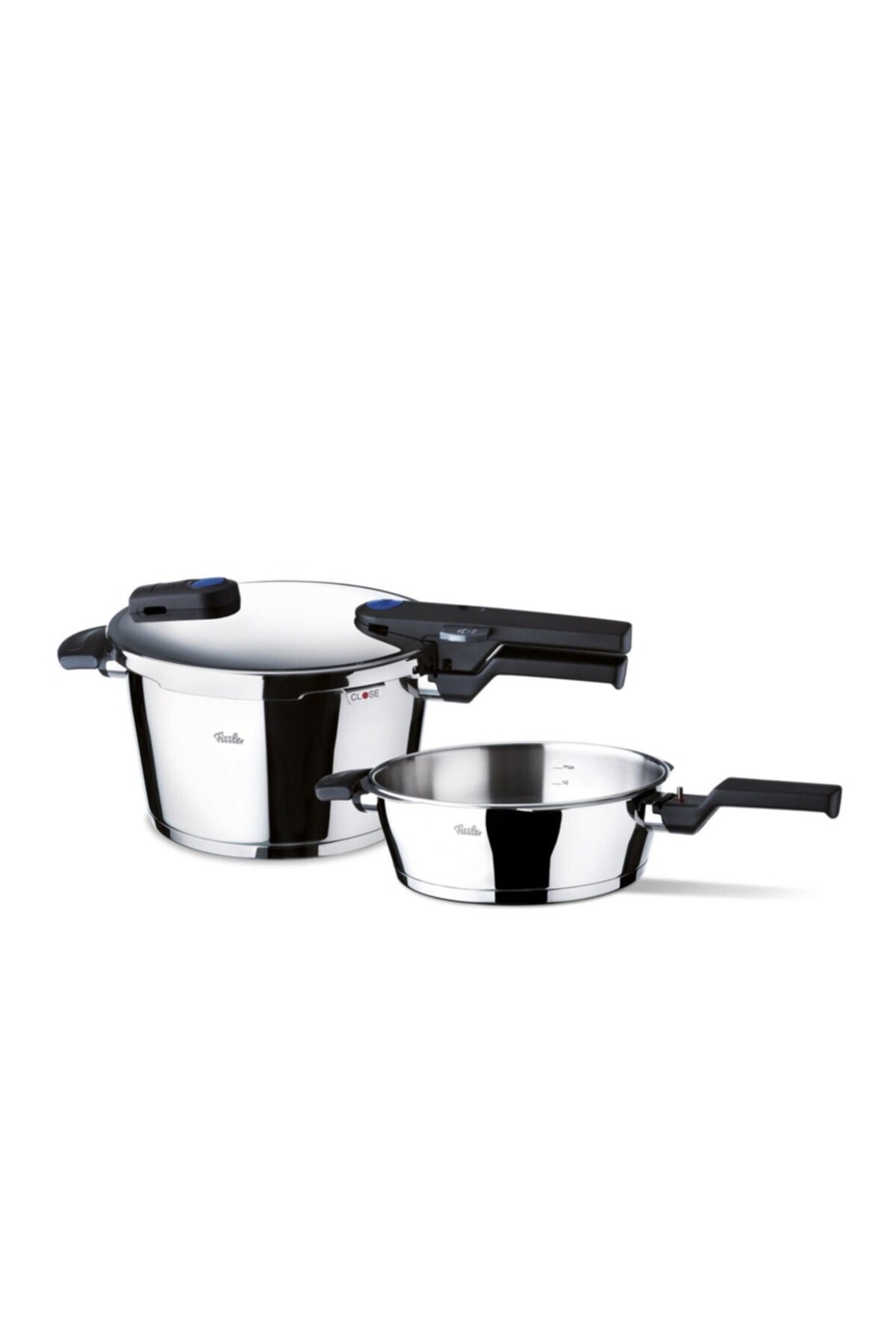 Fissler Vitaquick Bluepoint Düdüklü Tencere Seti 8.0 lt + 4.0 lt 