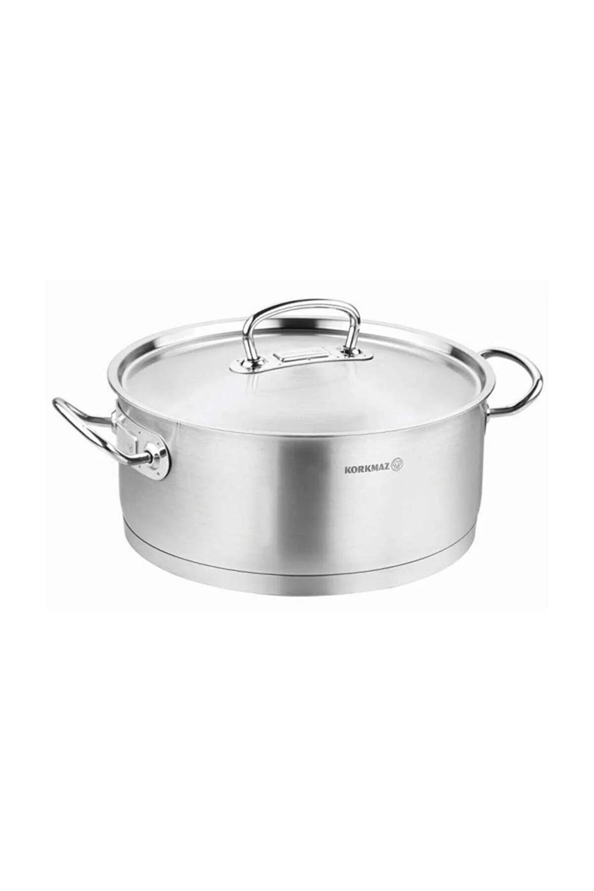 Korkmaz A1171 Proline 28 cm Satin Kısa Tencere 