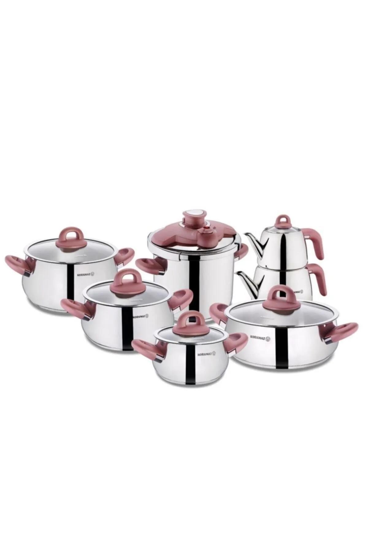 Korkmaz A1756-1 Bella Rosegold 14 Parça Hiper Set 