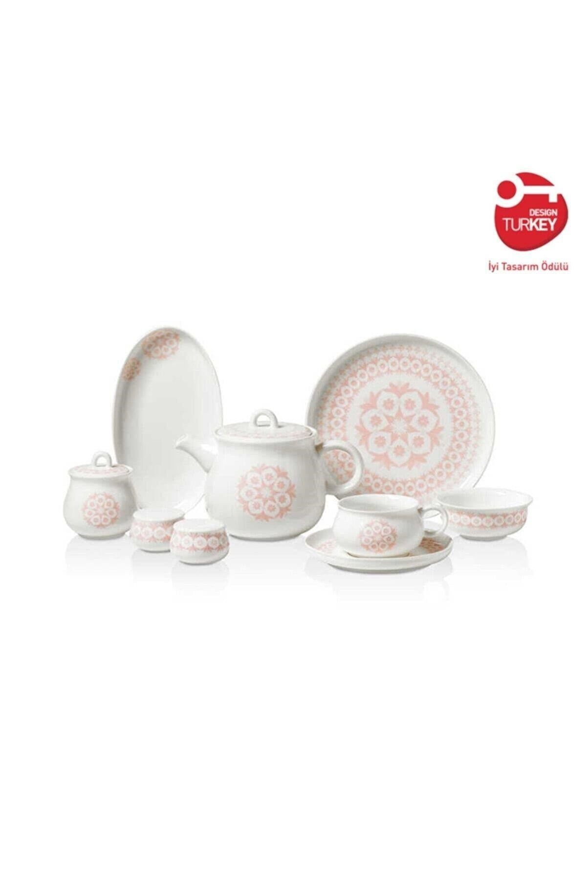 Korkmaz A8720 Aşiyan Collection 30 Parça Porselen Kahvaltı Takımı 