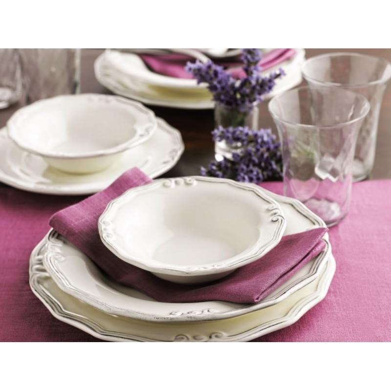Laviva 24 Parça Mio Antik Collection Krem Yemek Takımı 