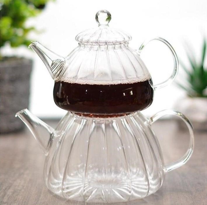 Mien Çizgili Cam Çaydanlık 2 Litre ML1003 