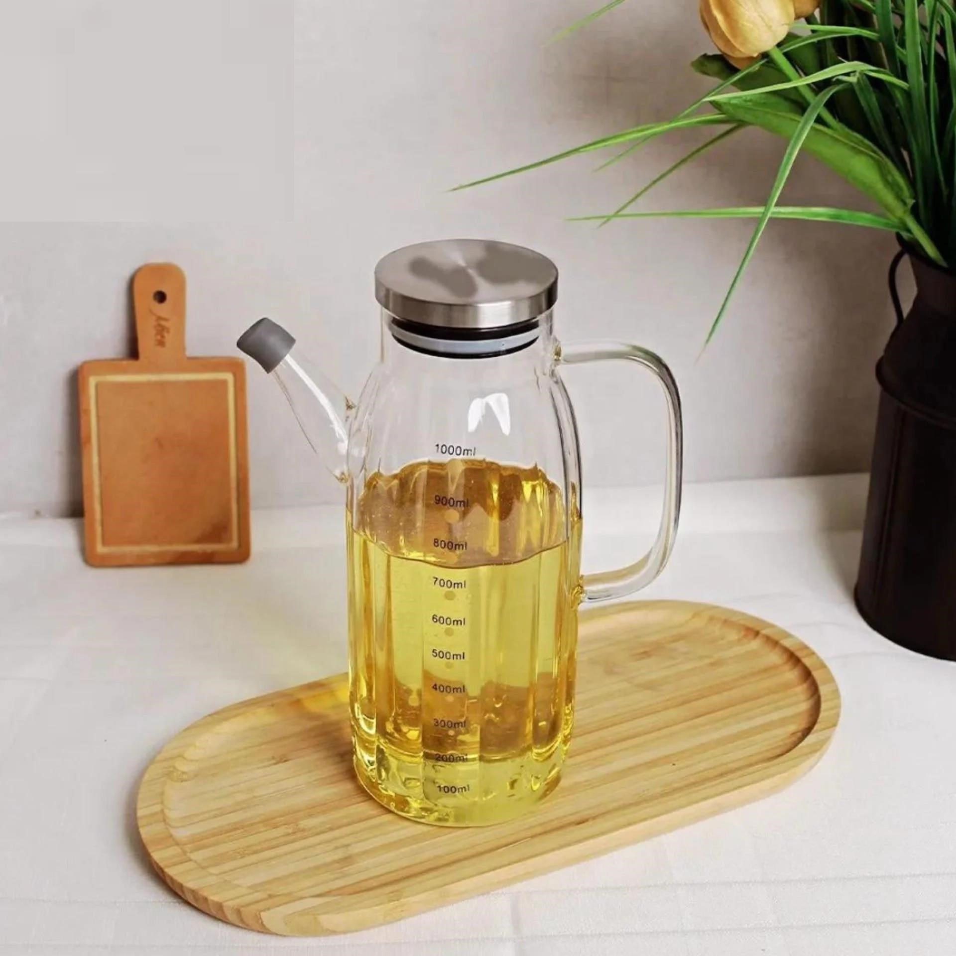 Mien Metal Kapaklı Yağdanlık 1 Litre Mien-773 