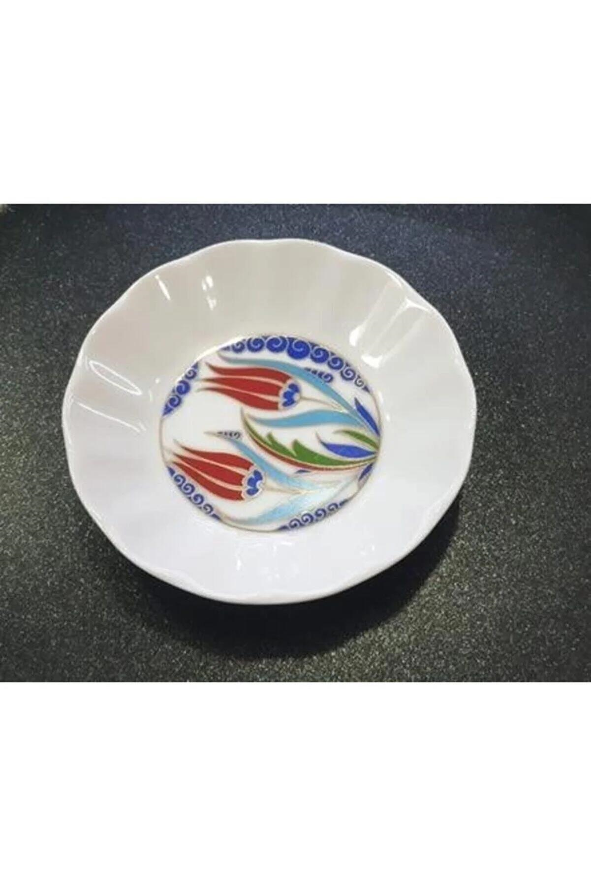Porland Lalehan Porselen Çay Tabağı 11 Cm 